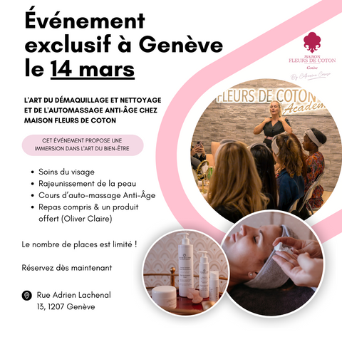 Événement Auto-Massage Anti-Âge & Olivier Claire - 14 mars 2024