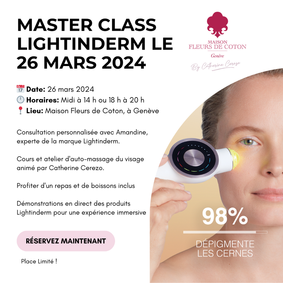 Master Class Lightinderm le 26 mars 2024